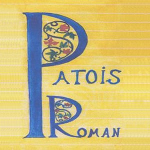 Dessin du texte Patois Roman.